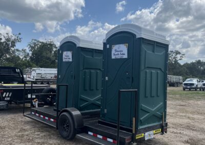 Porta Potty Trailer